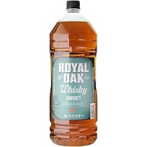 Amazon.co.jp: ロイヤルオーク スモーキー 37度 4,000ml (ピーテッド4L
